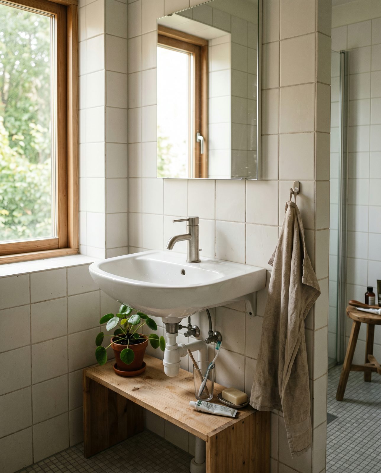 Premium Scandinavian bathroom installation